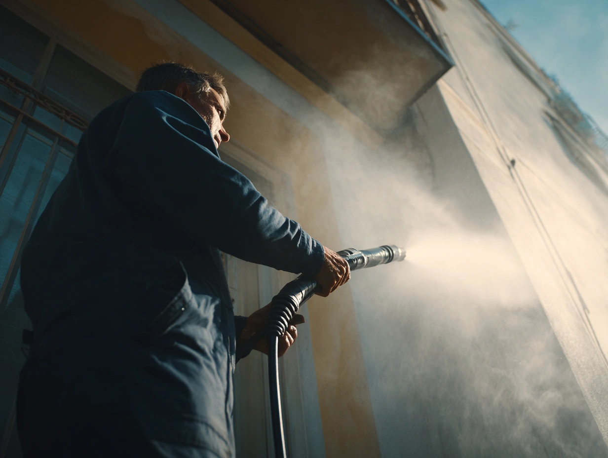 zdjęcie - Mycie elewacji